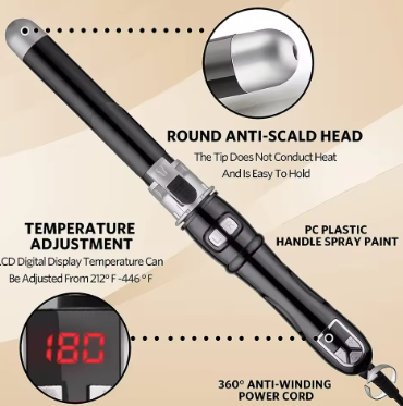 Automatic Rotating Hair Curler